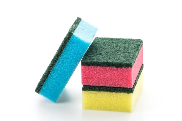 Colorful dish sponges — Stock Photo, Image