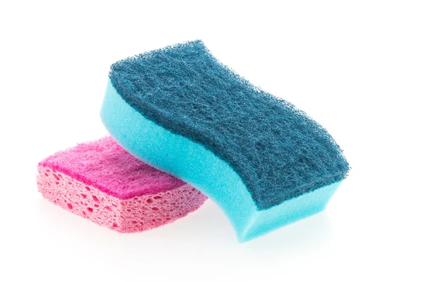 Colorful dish sponges — Stock Photo, Image