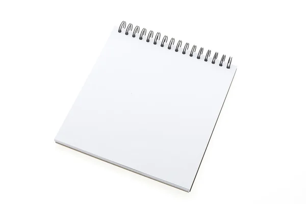 Papel de caderno em branco — Fotografia de Stock