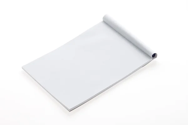 Lege notebookpapier — Stockfoto