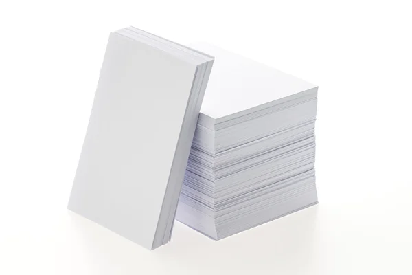 Пустий білих документів — стокове фото