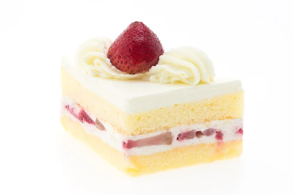 स्ट्रॉबेरी क्रीम केक — स्टॉक फोटो, इमेज