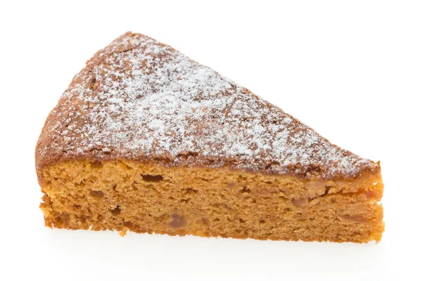 Peça de bolo de frutas — Fotografia de Stock