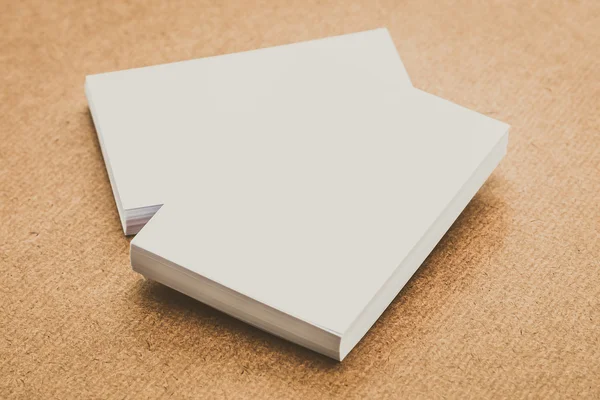 White papers na drewno — Zdjęcie stockowe