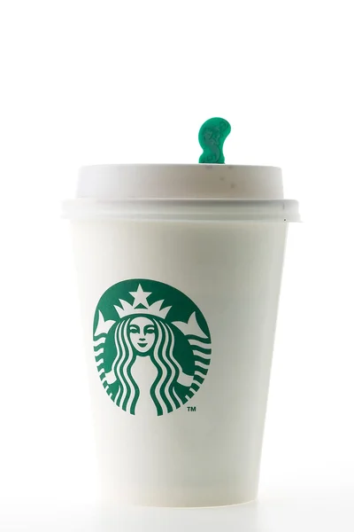 Чашка кофе Starbucks — стоковое фото