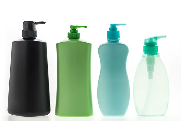 Blank lotion bottles — Stock Photo, Image