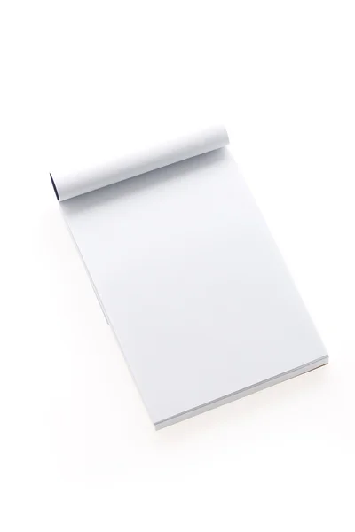 Um caderno de papel — Fotografia de Stock