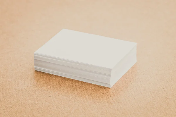 Blank white papers — Stock Photo, Image