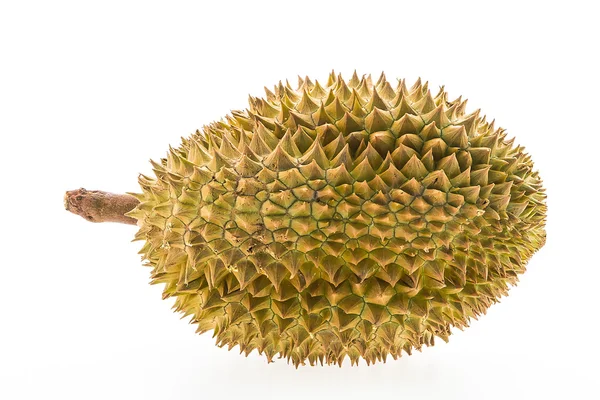 Fruta duriana sobre blanco — Foto de Stock