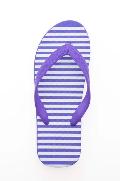 Jeden barevný Flip flop — Stock fotografie