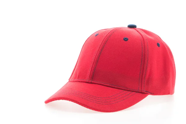 Gorra roja de béisbol — Foto de Stock