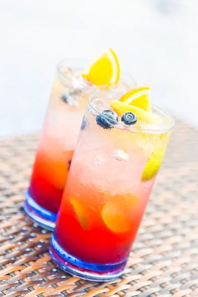 Fresh Fruit mocktails — Stock Photo, Image