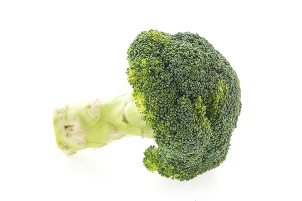 Green broccoli vegetable isolated on white background — Stock Photo, Image