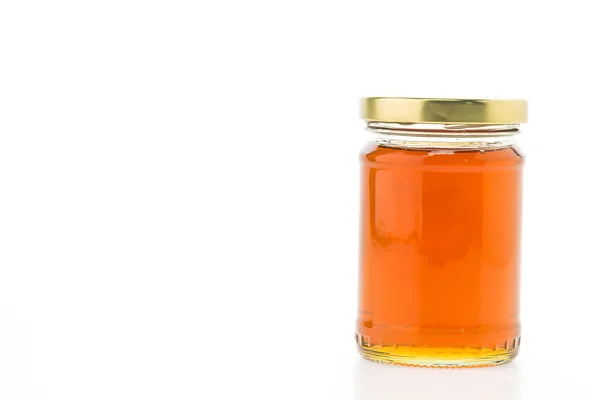 Heerlijke honing in pot — Stockfoto