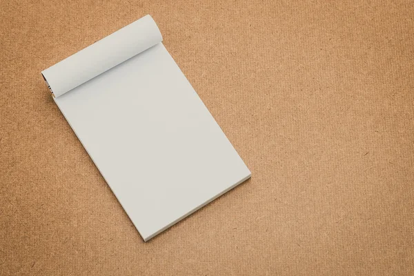 White paper mock up — Stock Photo, Image