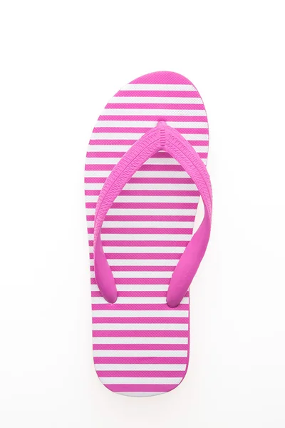 Flip flop isolado em branco — Fotografia de Stock