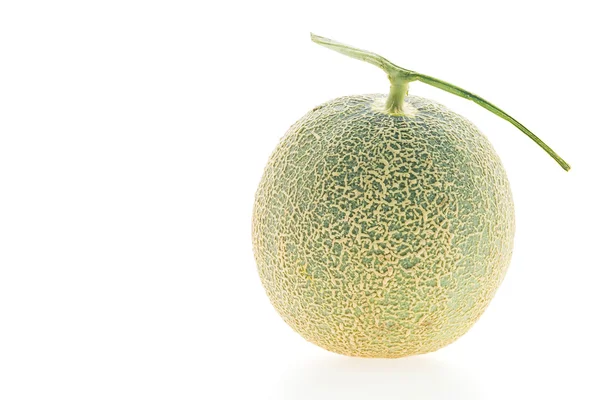 Melon cantaloup isolé sur blanc — Photo