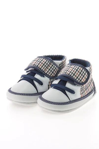 Baby schoenen geïsoleerd op wit — Stockfoto