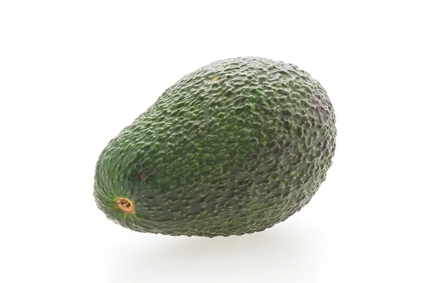 Плоды авокадо, выделенные на белом — стоковое фото