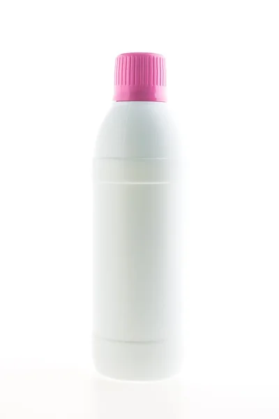 Bottiglia cosmetica di plastica — Foto Stock