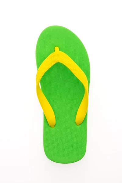 Flip flop isolado em branco — Fotografia de Stock