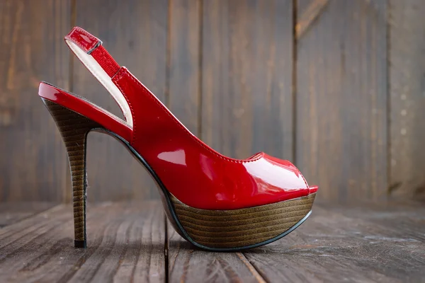 Red high heel — Stock Photo, Image