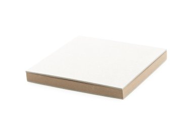 İzole gri not defteri