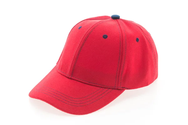 Red baseball cap — Stock Photo, Image