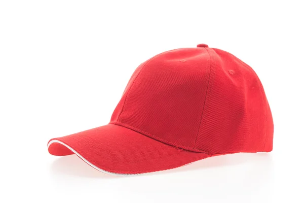 Gorra roja de béisbol — Foto de Stock