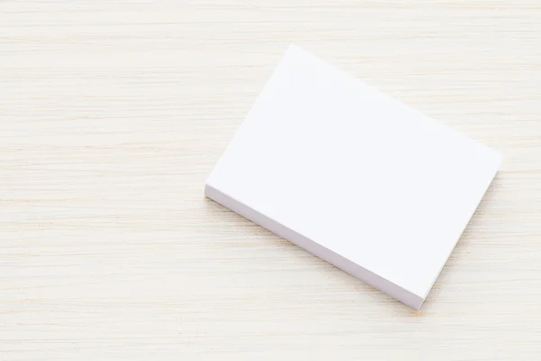 Biała Księga makieta — Zdjęcie stockowe