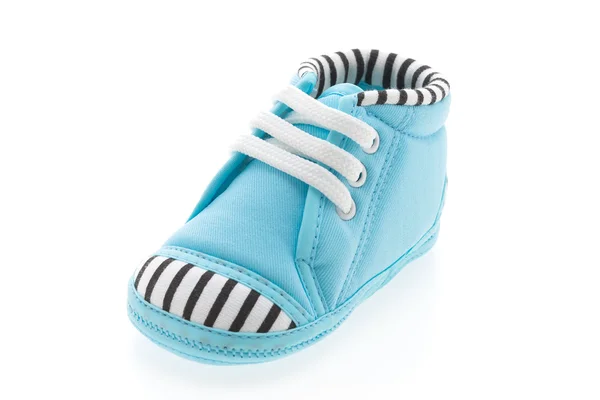 Zapatos de bebé en blanco —  Fotos de Stock