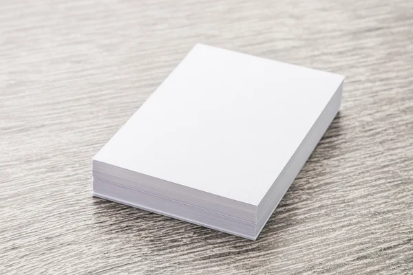 White paper mock up — Stock Photo, Image