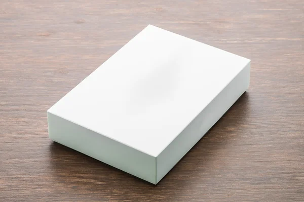 Blank box mock up — Stock Photo, Image