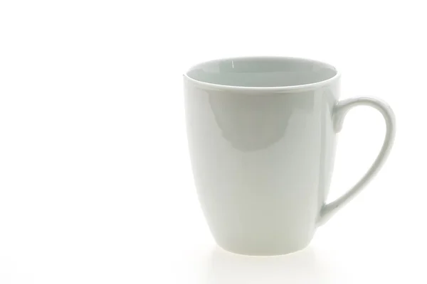 Порожня чашка кави або чашка кави — стокове фото