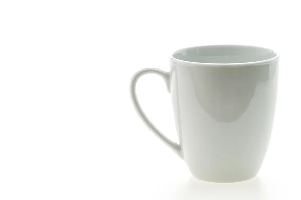 Filiżanka kawy puste lub kubek kawy — Zdjęcie stockowe