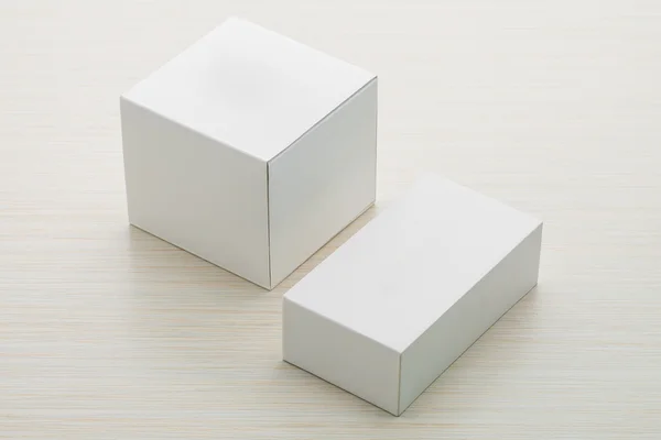 White boxes mock up — Stock Photo, Image