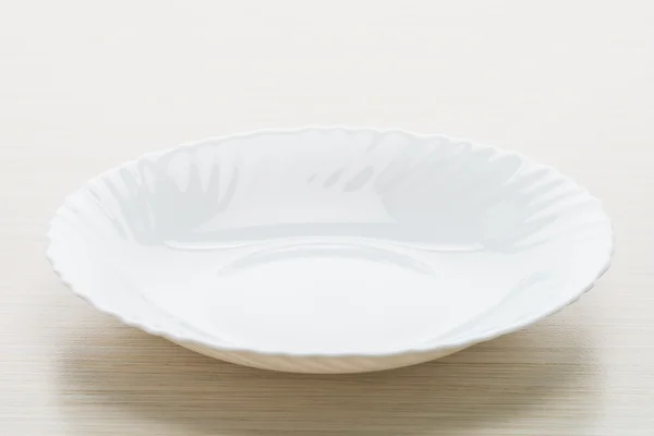 Empty white plate — Stock Photo, Image