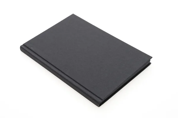 Black note book — Stock Photo, Image