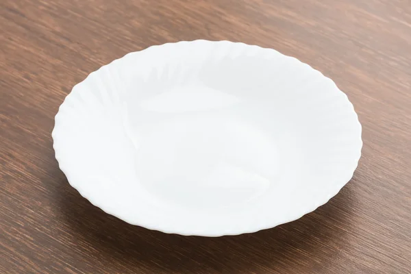 Empty white plate — Stock Photo, Image