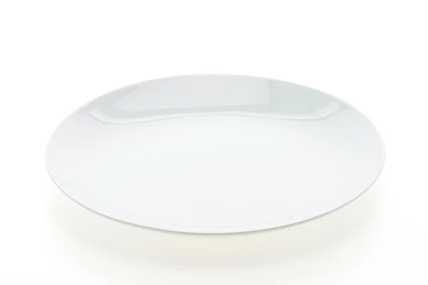 Empty white plate — Stock Photo, Image