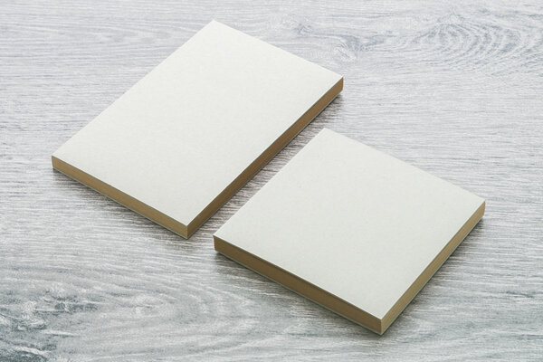 Blank notebook mock up