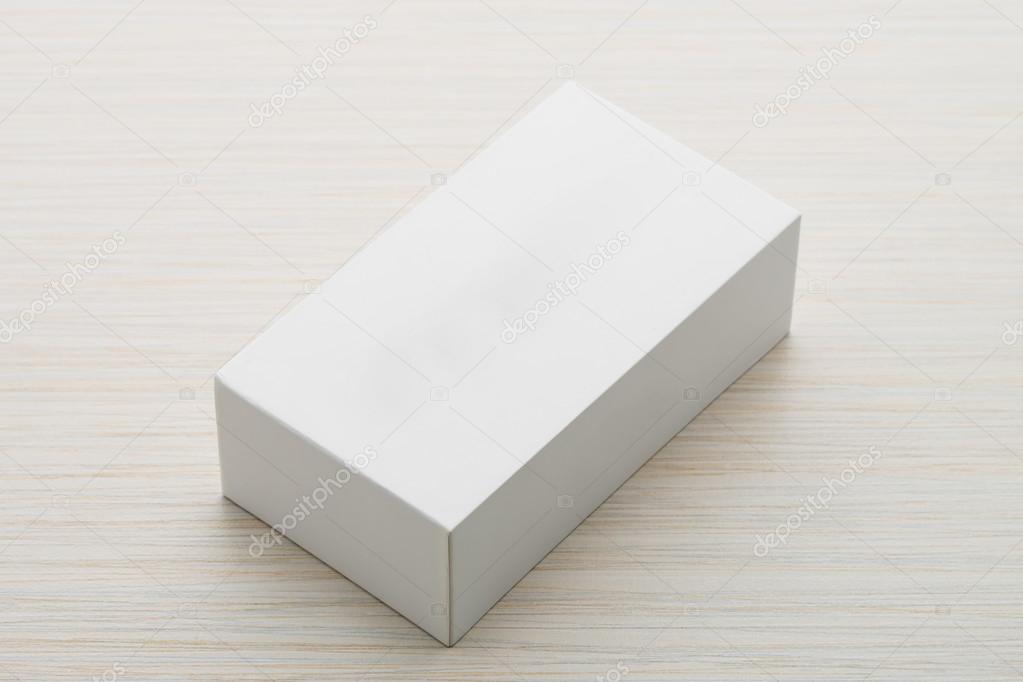 White box mock up