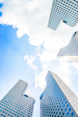 Singapur harika gökdelenler