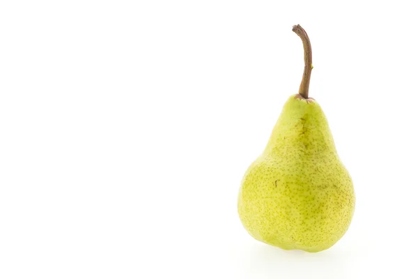 Pear fruit on white — Stock Photo, Image