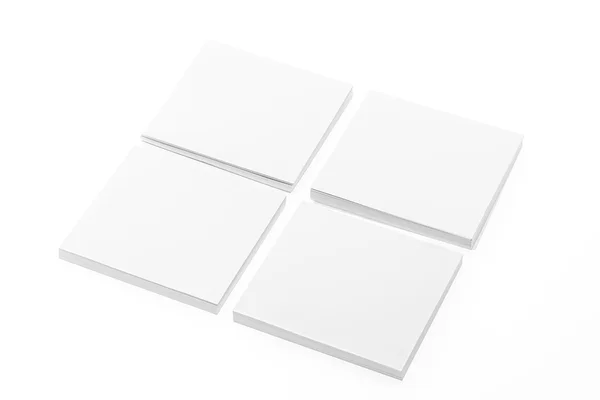 Bespotten van papier op wit — Stockfoto