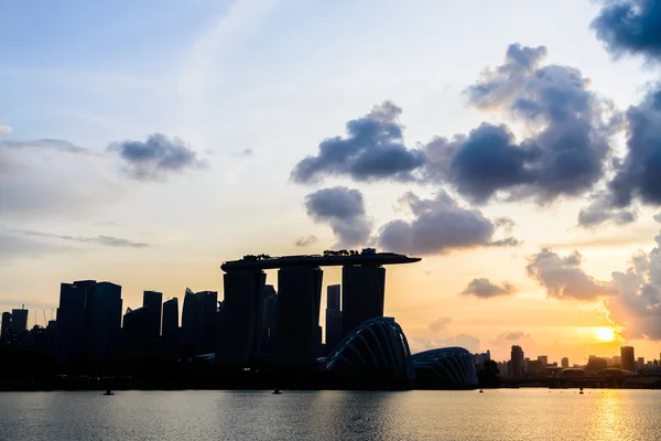 Singapore city skyline — Stockfoto