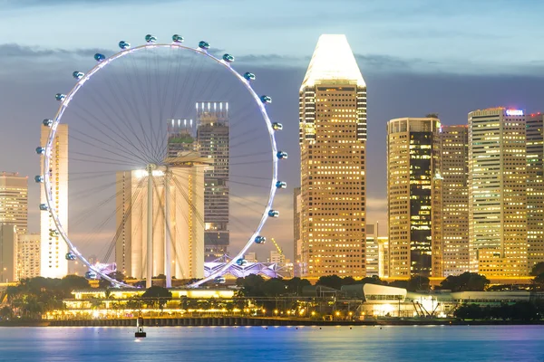Famoso volante de Singapur — Foto de Stock