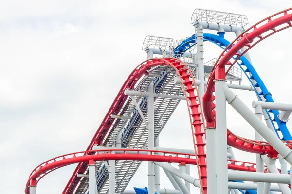 RollerCoaster amusementspark — Stockfoto