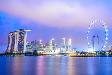 singapur şehir manzarası