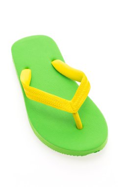 yeşil renk Flip flop